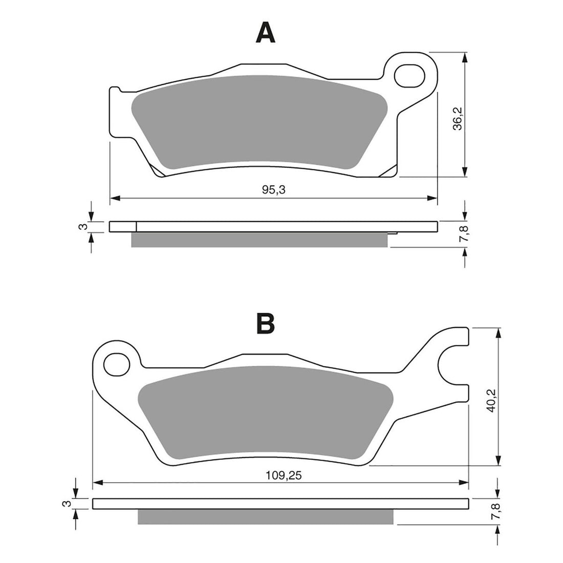 Brake Pads, image 1 of 2