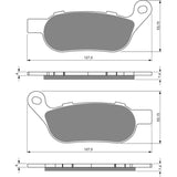Brake Pads 1312-20282847, image 3 of 3