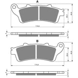 Brake Pads 1312-20287846, image 2 of 3