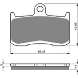 Brake Pads 1312-20284160, image 2 of 2