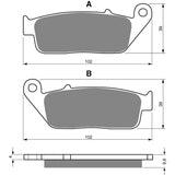 Brake Pads 1312-20289129, image 3 of 3