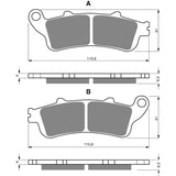 Brake Pads 1312-20282858, image 2 of 3