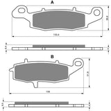 Brake Pads 1312-20287206, image 3 of 4