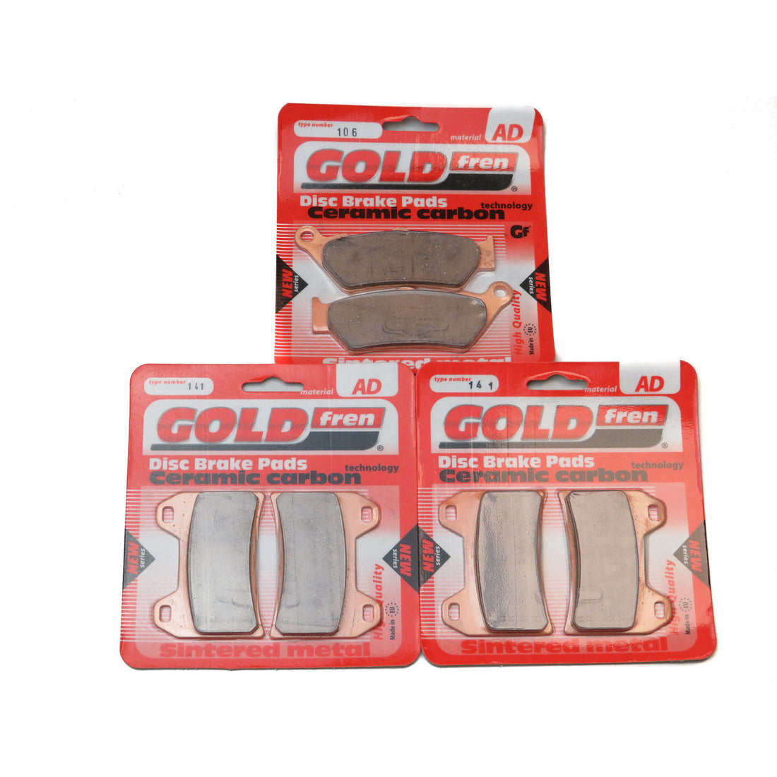 Brake Pads 1312-20287501, image 1 of 3