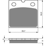 Brake Pads 1312-20287118, image 2 of 3