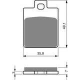 Brake Pads 1312-20288902, image 2 of 4