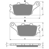 Brake Pads 1312-20287200, image 4 of 4