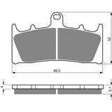 Brake Pads 1312-20286692, image 2 of 3
