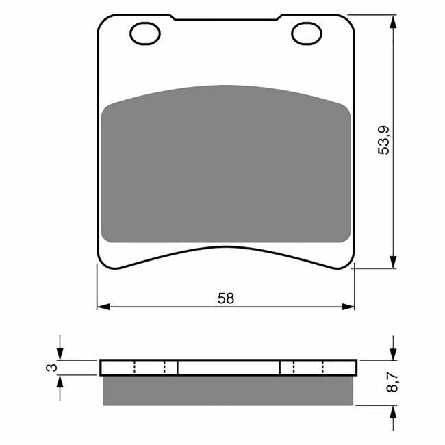 Brake Pads GF085