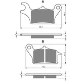 Brake Pads 1312-20289219, image 2 of 4