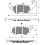 Brake Pads 1312-20289219, image 4 of 4