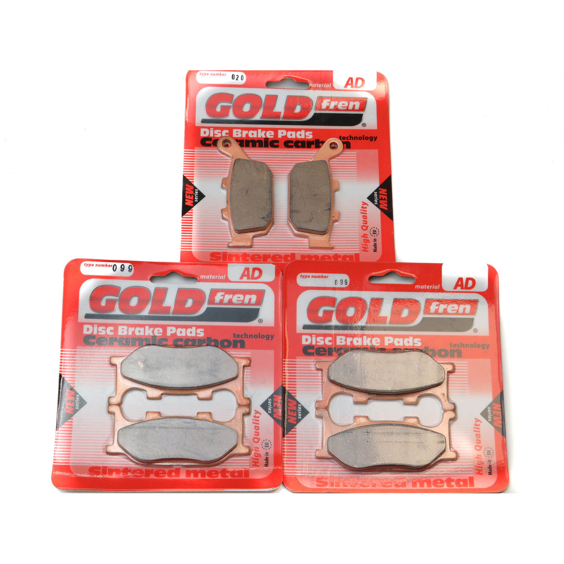 Brake Pads 1312-20287149, image 1 of 3