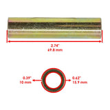 Caltric Suspension Bushing ZK104A1071HD, image 2 of 4