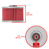 Caltric Air Filter AFK241A1006, image 3 of 4