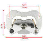 Caltric Brake Caliper CR201AA2001, image 2 of 4