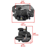 Caltric Brake Caliper CR254AA1024, image 2 of 4