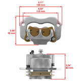 Caltric Brake Caliper CR272 - LA, image 2 of 4