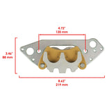 Caltric Brake Caliper CR165AA1012, image 2 of 4