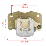Caltric Brake Caliper CR157AA1008, image 2 of 4