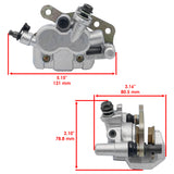 Caltric Brake Caliper CR134AA1003, image 2 of 4