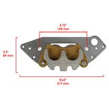 Caltric Brake Caliper CR267 - LA, image 2 of 4