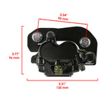 Caltric Brake Caliper CR182AA2050, image 4 of 4