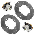 Caltric Brake Disc DS174AA2026, image 1 of 4