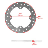 Caltric Brake Disc DS153AA2063, image 2 of 4