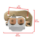 Caltric Brake Disc DS153AA2063, image 4 of 4