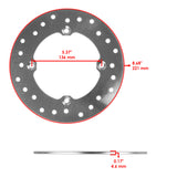 Caltric Brake Disc DS154AA2012, image 2 of 4