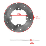 Caltric Brake Disc DS174AA1003, image 2 of 4