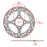 Caltric Brake Disc, image 3 of 4