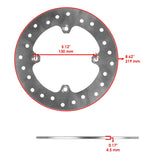 Caltric Brake Disc DS162AA1007, image 2 of 4