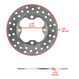 Caltric Brake Disc DS159AA1007, image 2 of 4