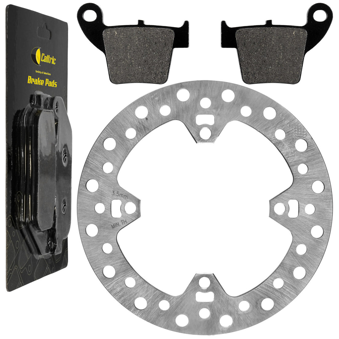 Caltric Brake Disc DS124AA2007, image 1 of 4