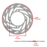 Caltric Brake Disc DS134AA1001, image 2 of 4