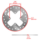 Caltric Brake Disc, image 1 of 4