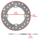Caltric Brake Disc DS154AA2001, image 2 of 4