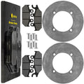 Caltric Brake Disc DS171AA2004, image 1 of 4