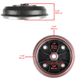 Caltric Brake Drum DR107AA2009, image 2 of 3