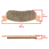 Caltric Brake Pads FL3932BS104HY, image 3 of 4