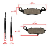 Caltric Brake Pads FL9183MP187HY, image 3 of 4
