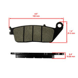 Caltric Brake Pads FL7946BS149HY, image 3 of 4
