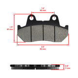 Caltric Brake Pads FL4468BS122HY, image 3 of 4
