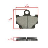 Caltric Brake Pads FL5232BS148HY, image 3 of 4