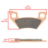 Caltric Brake Pads SP121, image 2 of 4
