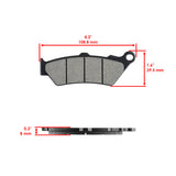 Caltric Brake Pads MP142AA2005, image 2 of 4
