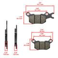 Caltric Brake Pads MP325A2007AA, image 1 of 4