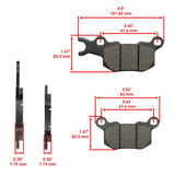 Caltric Brake Pads MP325A2006AA, image 2 of 4