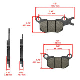 Caltric Brake Pads MP325A2003AA, image 1 of 4